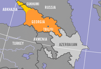 Abkhazia Map